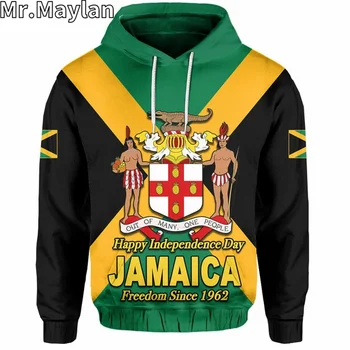 JAMAICA ZIUA INDEPENDENȚEI Reggae Bob Marley 3DPrint Unisex Hanorac Barbati Tricou Streetwear Zip Pulover Casual Jacheta Treninguri