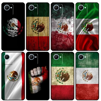 Mexic Mexican Flag Pentru Realme GT Neo 5 3T 2T 9 10 11 Pro Plus C11 C15 C21Y C25Y C30 C31 C33 C35 C53 C55 Caz
